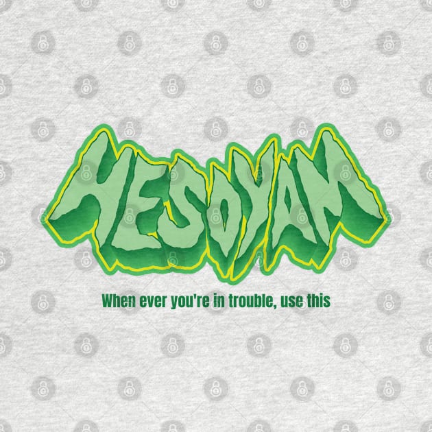 Hesoyam Cheat code word lettering art by idbihevier